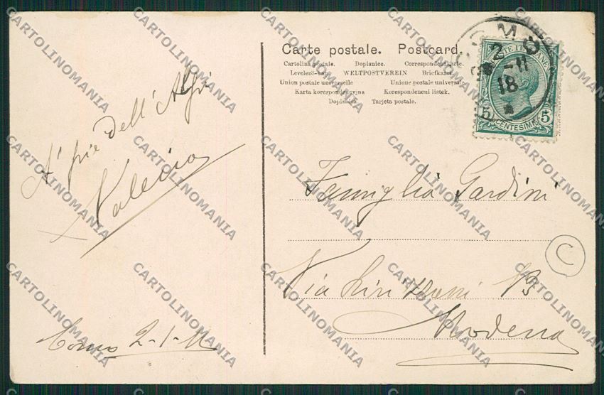 Como Città cartolina QK3080 – retro