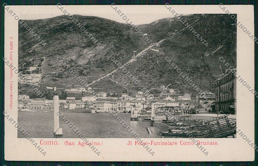 Como Città Rilievo cartolina QK3082 – fronte