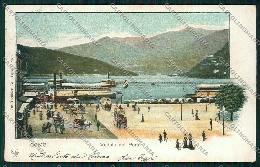 Como Città cartolina QK3083 – fronte