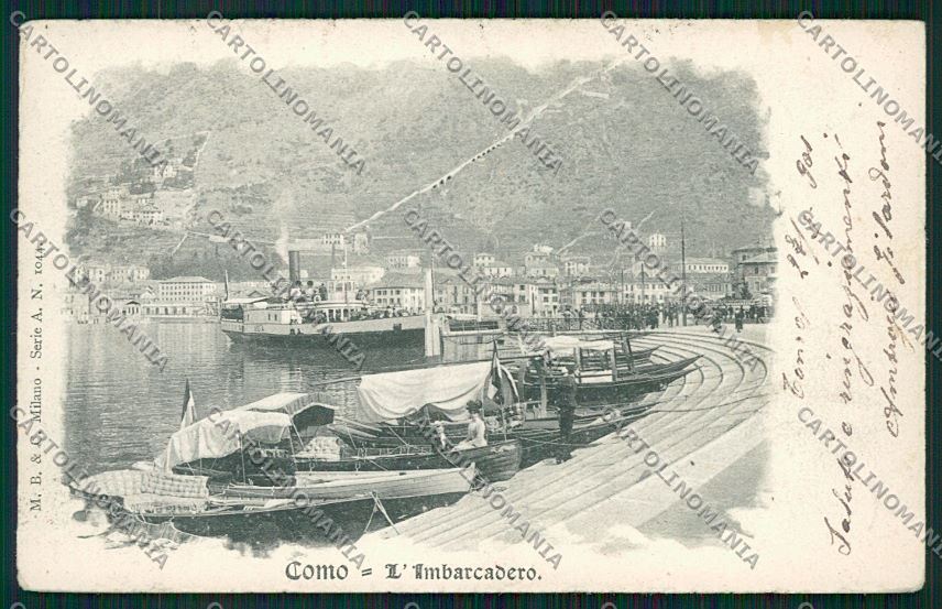 Como Città cartolina QK3085 – fronte