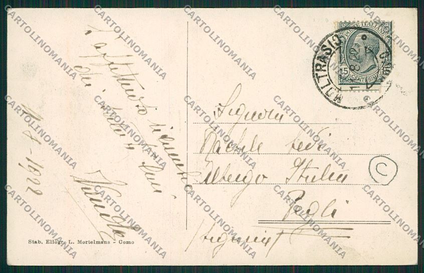 Como Città cartolina QK3089 – retro