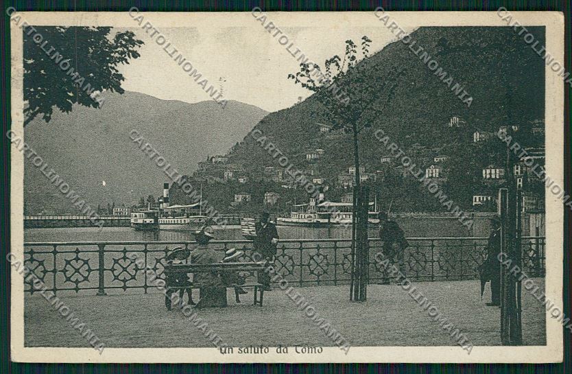 Como Città Battello cartolina QK3090 – fronte