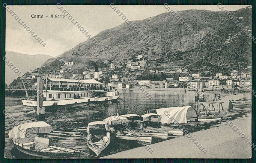 Como Città Battello cartolina QK3091 – fronte