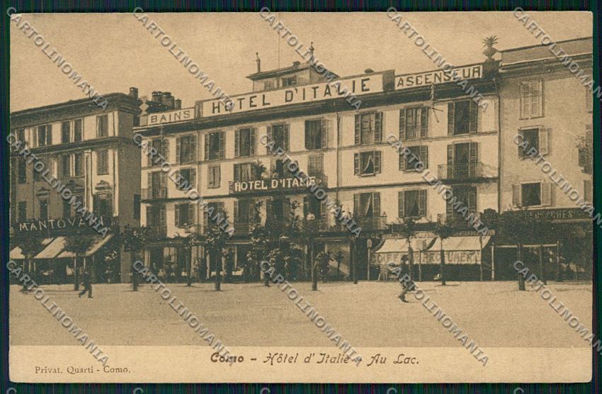Como Città PIEGHINA cartolina QK3094 – fronte