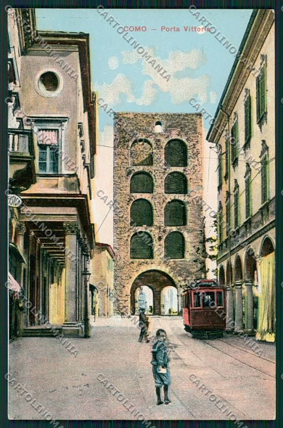 Como Città Tram cartolina QK3099 – fronte