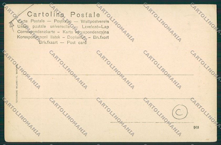 Como Città Tram PIEGA cartolina QK3100 – retro