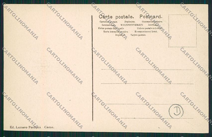 Como Città cartolina QK3104 – retro