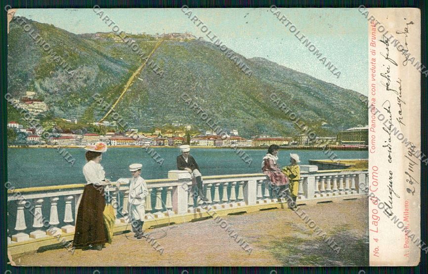 Como Città cartolina QK3105 – fronte