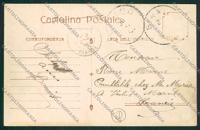 Como Città cartolina QK3106 – retro