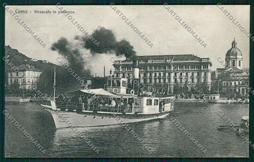 Como Città Battello cartolina QK3116 – fronte