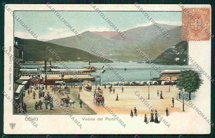 Como Città cartolina QK3125 – fronte
