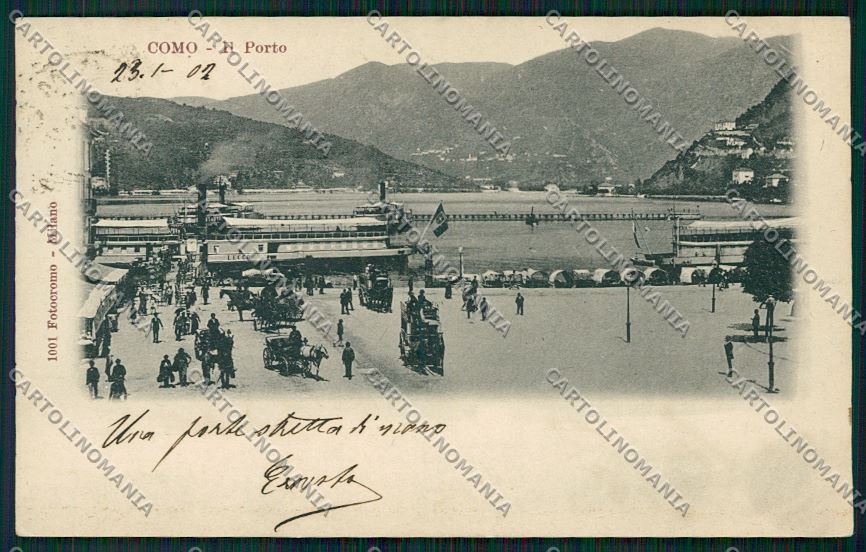 Como Città cartolina QK3126 – fronte