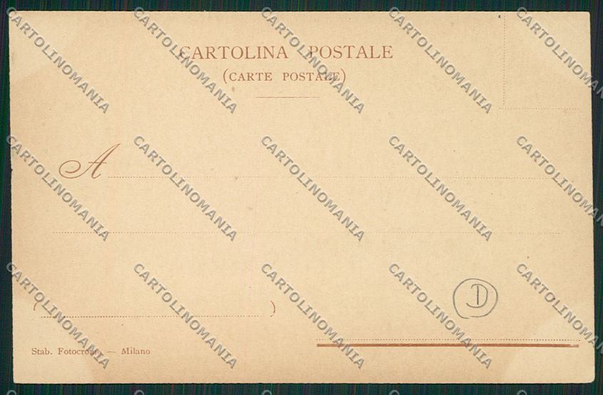Como Città Costumi cartolina QK3135 – retro