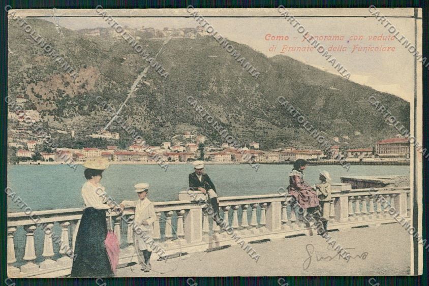 Como Città STRAPPINI cartolina QK3136 – fronte