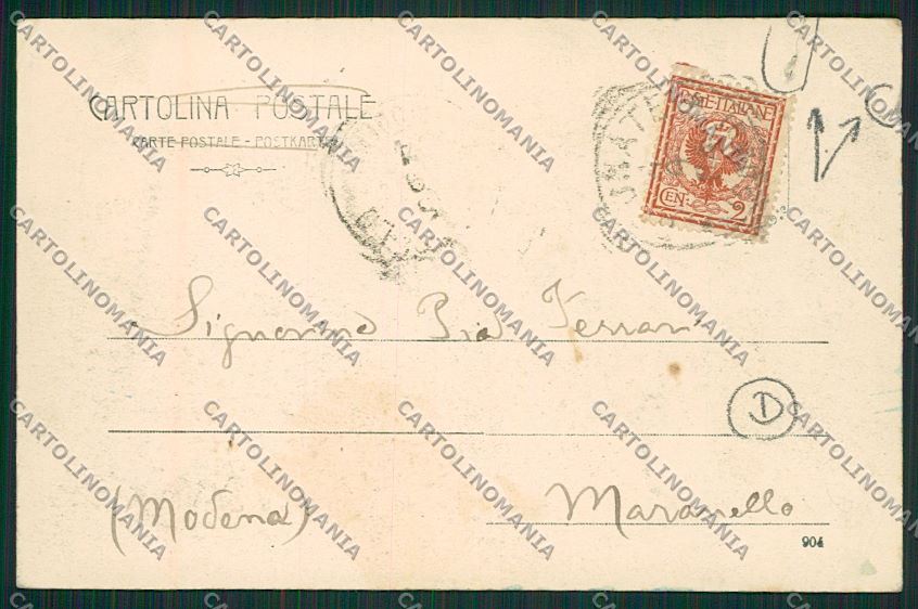 Como Città STRAPPINI cartolina QK3136 – retro