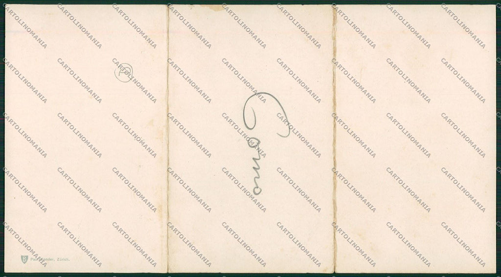 Como Città Tripla Panoramica cartolina QK3139 – retro