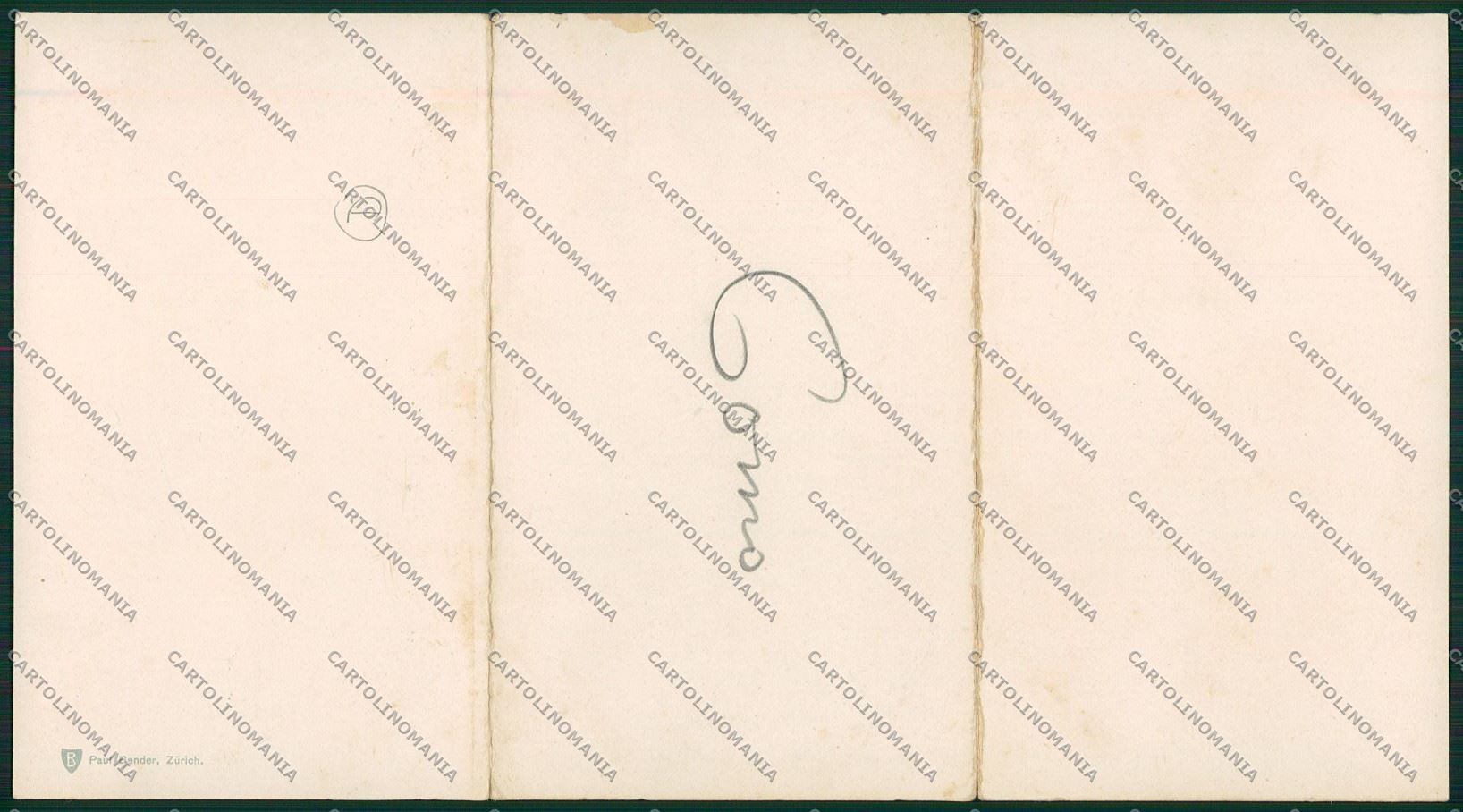 Como Città Tripla Panoramica cartolina QK3139 – retro