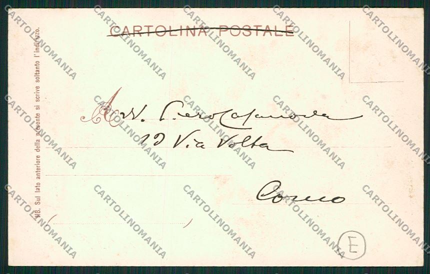 Como Città cartolina QK3150 – retro