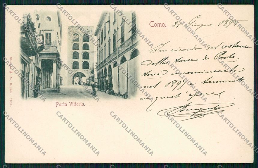 Como Città cartolina QK3151 – fronte