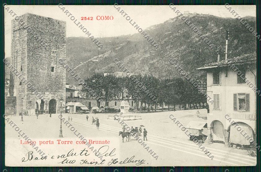 Como Città cartolina QK3152 – fronte