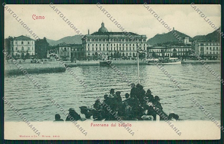Como Città Battello cartolina QK3155 – fronte