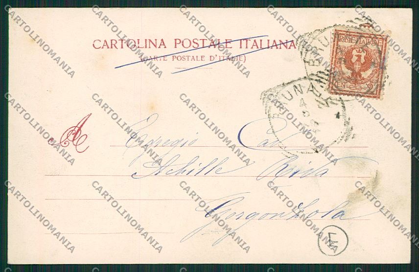 Como Città Battello cartolina QK3156 – retro
