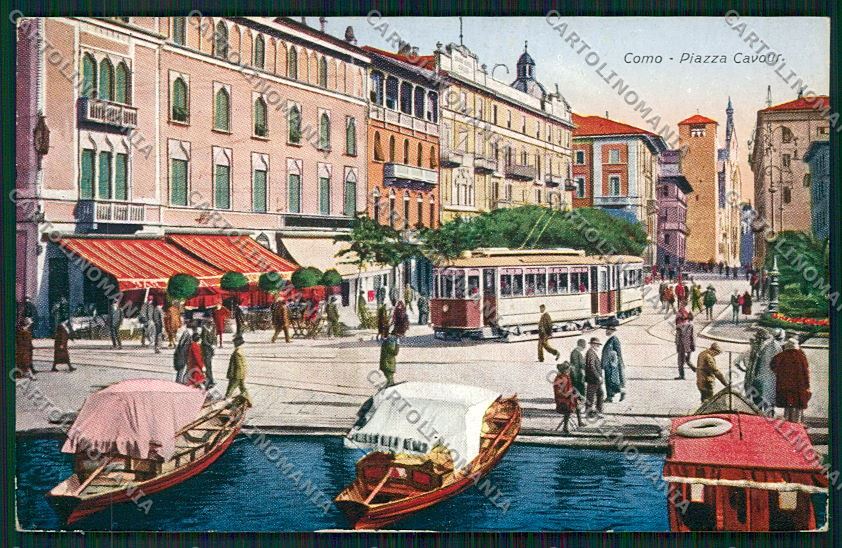 Como Città Tram cartolina QK3161 – fronte