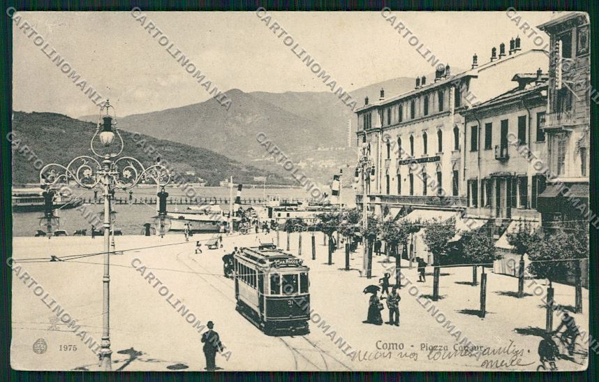 Como Città Tram cartolina QK3162 – fronte