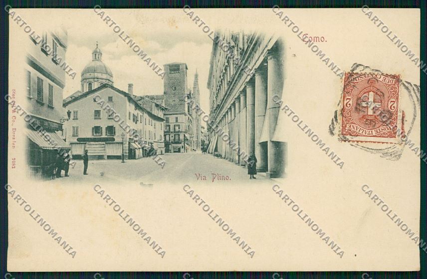 Como Città cartolina QK3166 – fronte