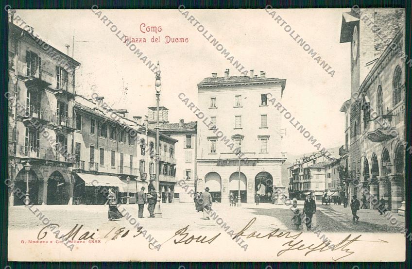 Como Città Pubblicitaria cartolina QK3171 – fronte