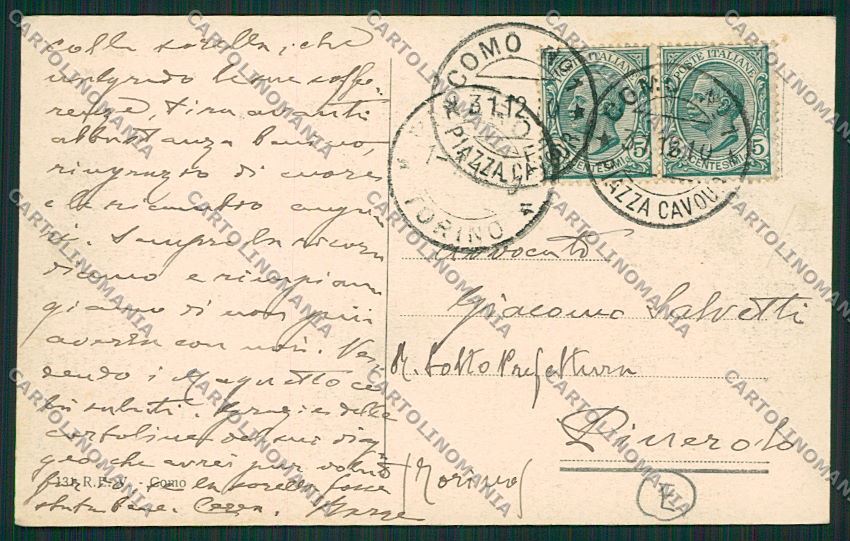 Como Città cartolina QK3175 – retro