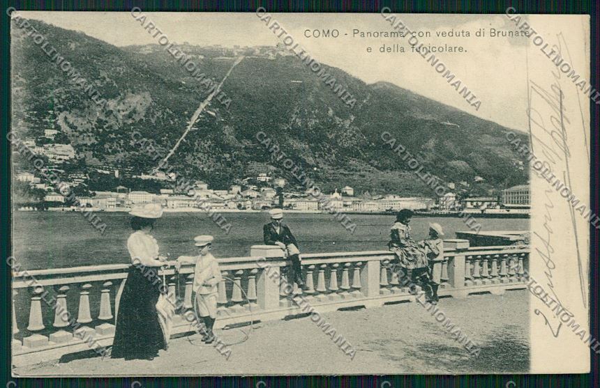 Como Città cartolina QK3180 – fronte