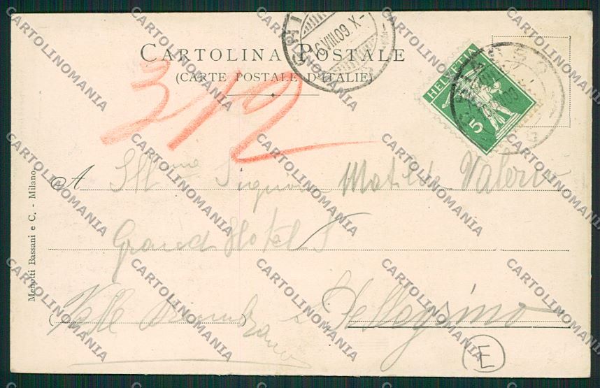 Como Città cartolina QK3180 – retro