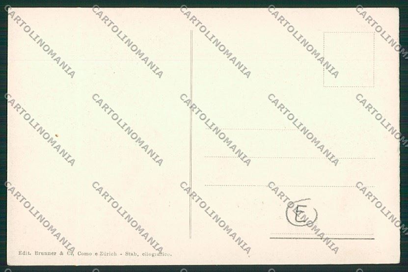 Como Città Tram cartolina QK3181 – retro