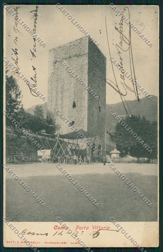 Como Città cartolina QK3182 – fronte