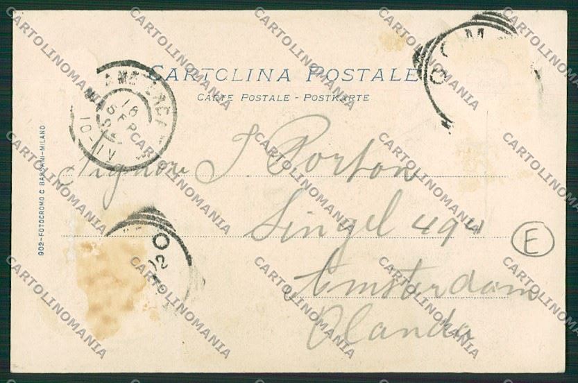 Como Città Tram PIEGHINA cartolina QK3183 – retro