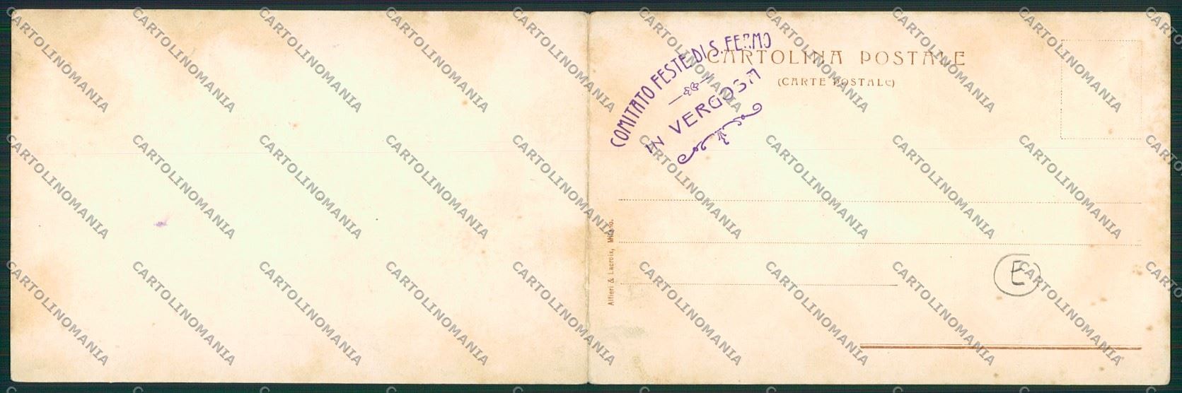 Como Città Doppia cartolina QK3187 – retro