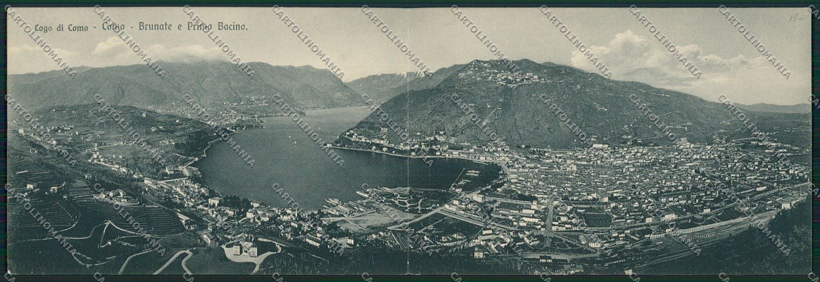 Como Città Doppia cartolina QK3188 – fronte