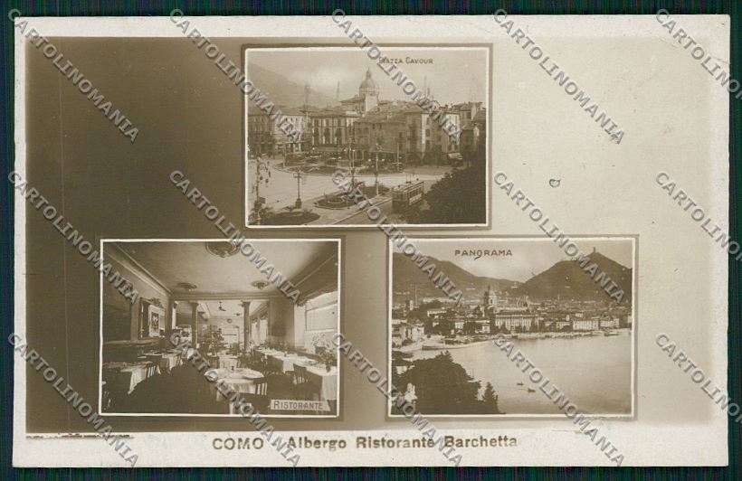 Como Città PIEGA Foto cartolina QK3190 – fronte