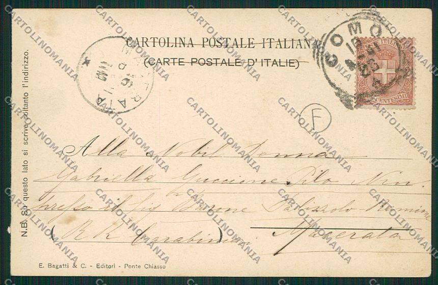 Como Città cartolina QK3195 – retro