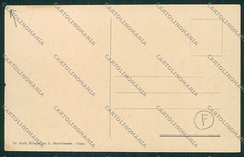 Como Città cartolina QK3196 – retro