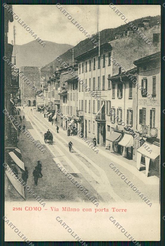 Como Città cartolina QK3201 – fronte