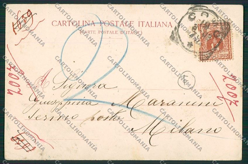 Como Città cartolina QK3203 – retro