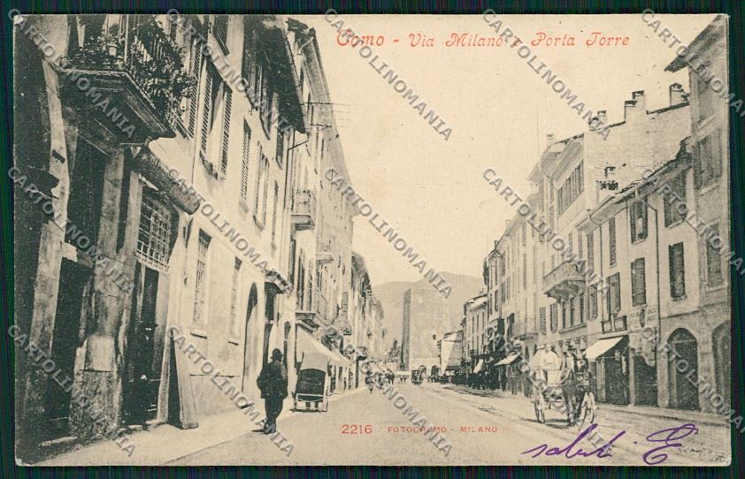 Como Città cartolina QK3213 – fronte