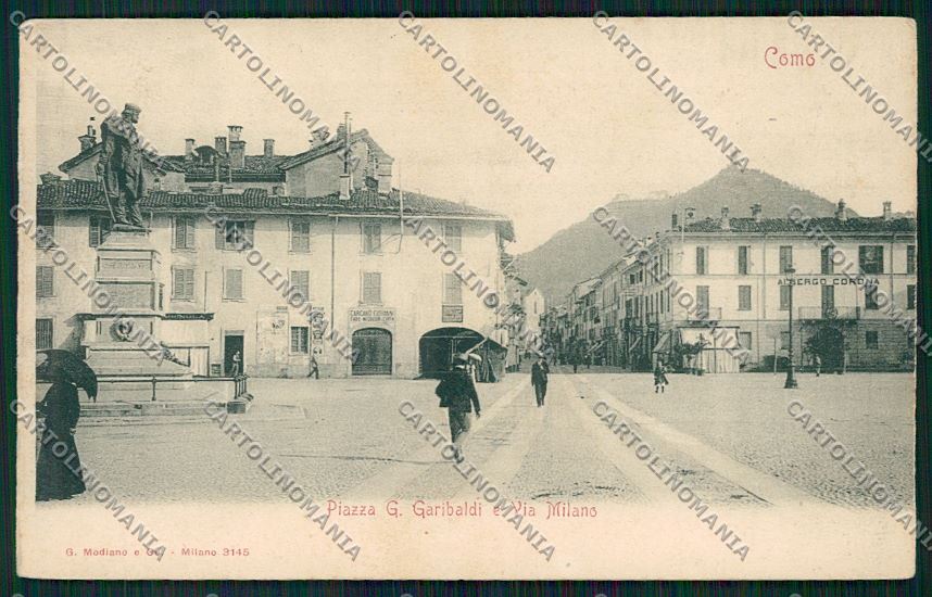 Como Città Garibaldi cartolina QK3214 – fronte