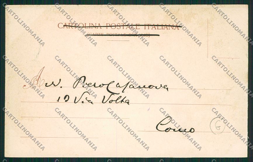 Como Città cartolina QK3221 – retro