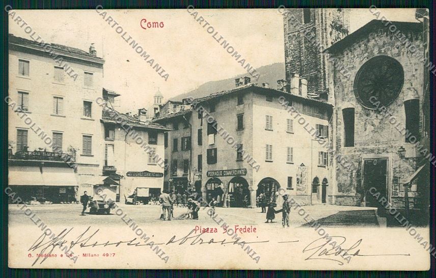Como Città cartolina QK3222 – fronte