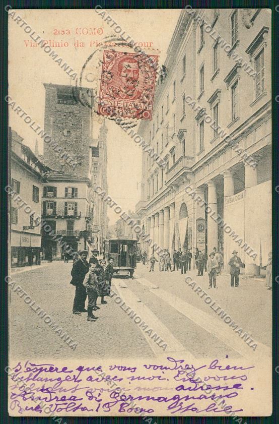 Como Città Tram cartolina QK3224 – fronte
