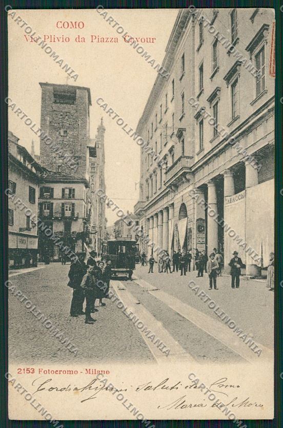 Como Città Tram cartolina QK3225 – fronte