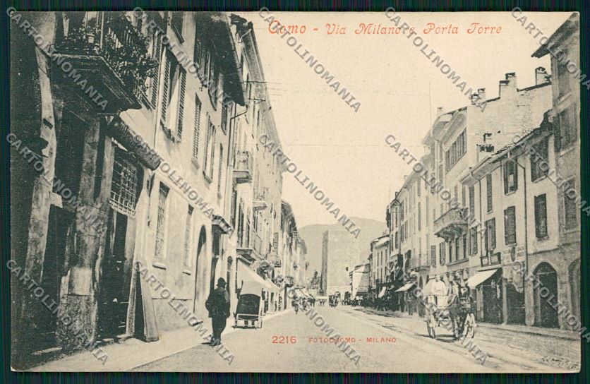 Como Città cartolina QK3239 – fronte